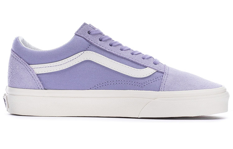Order Vans Old Skool 低幫 板鞋 男女同款 紫白色