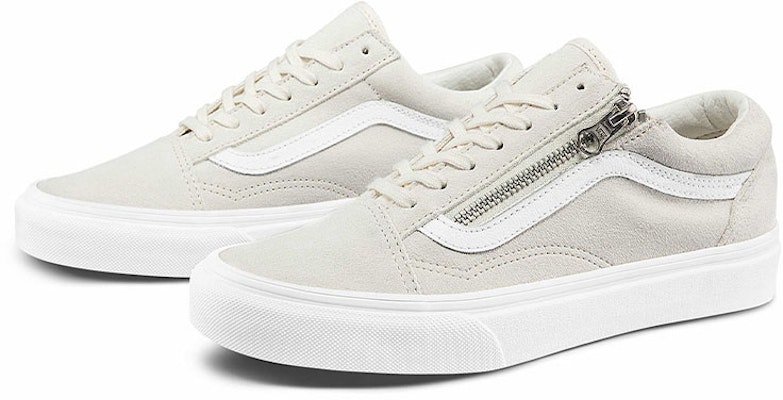 Vans オールドスクール Zip ローカット 白 (ユニセックス) VN0A3493A4G Order Vans オールドスクール Zip ローカット 白 (ユニセックス) VN0A3493A4G