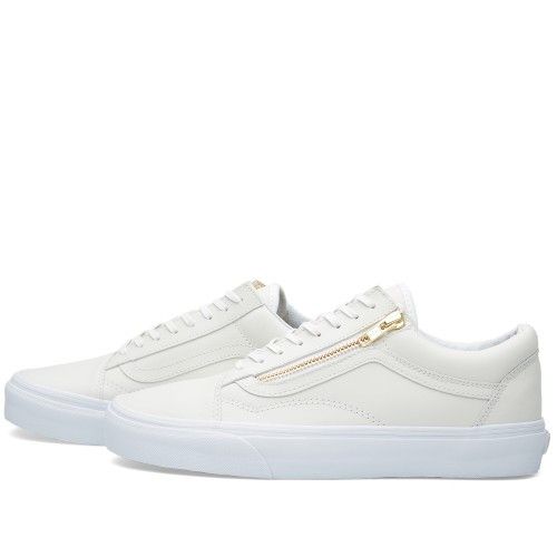 Order Vans Old Skool Zip ''Wit'' VN00018GI1L