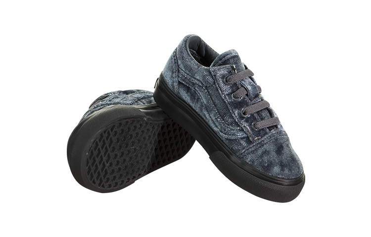 Shop Vans经典侧条纹拉链款深蓝色 VN0A38EFQQS