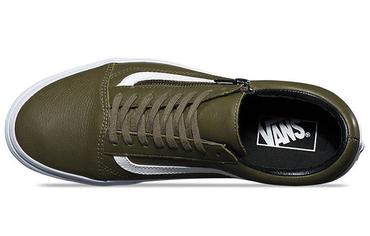 Shop Vans Old Skool Zip Groen VN00018GJTJ