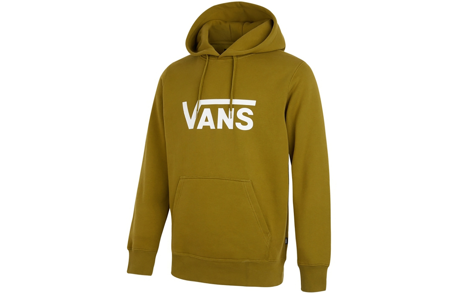 Vans Olive Green Fleece Pullover Winter Sweatshirt Unisex with Logo Design VN0A5H87YXH