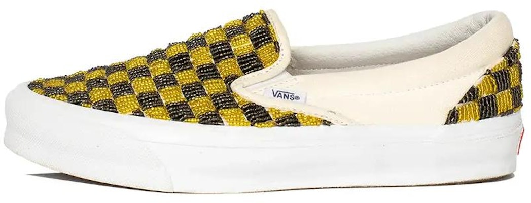 Vans One Block Down x Slip-On 'Dog Days Amaran Hitam Kuning' OBD-0011YELLOW Buy Vans One Block Down x Slip-On 'Dog Days Amaran Hitam Kuning' OBD-0011YELLOW