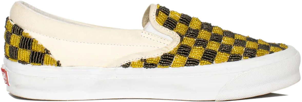 Vans One Block Down x Slip-On 'Dog Days Amaran Hitam Kuning' OBD-0011YELLOW Order Vans One Block Down x Slip-On 'Dog Days Amaran Hitam Kuning' OBD-0011YELLOW