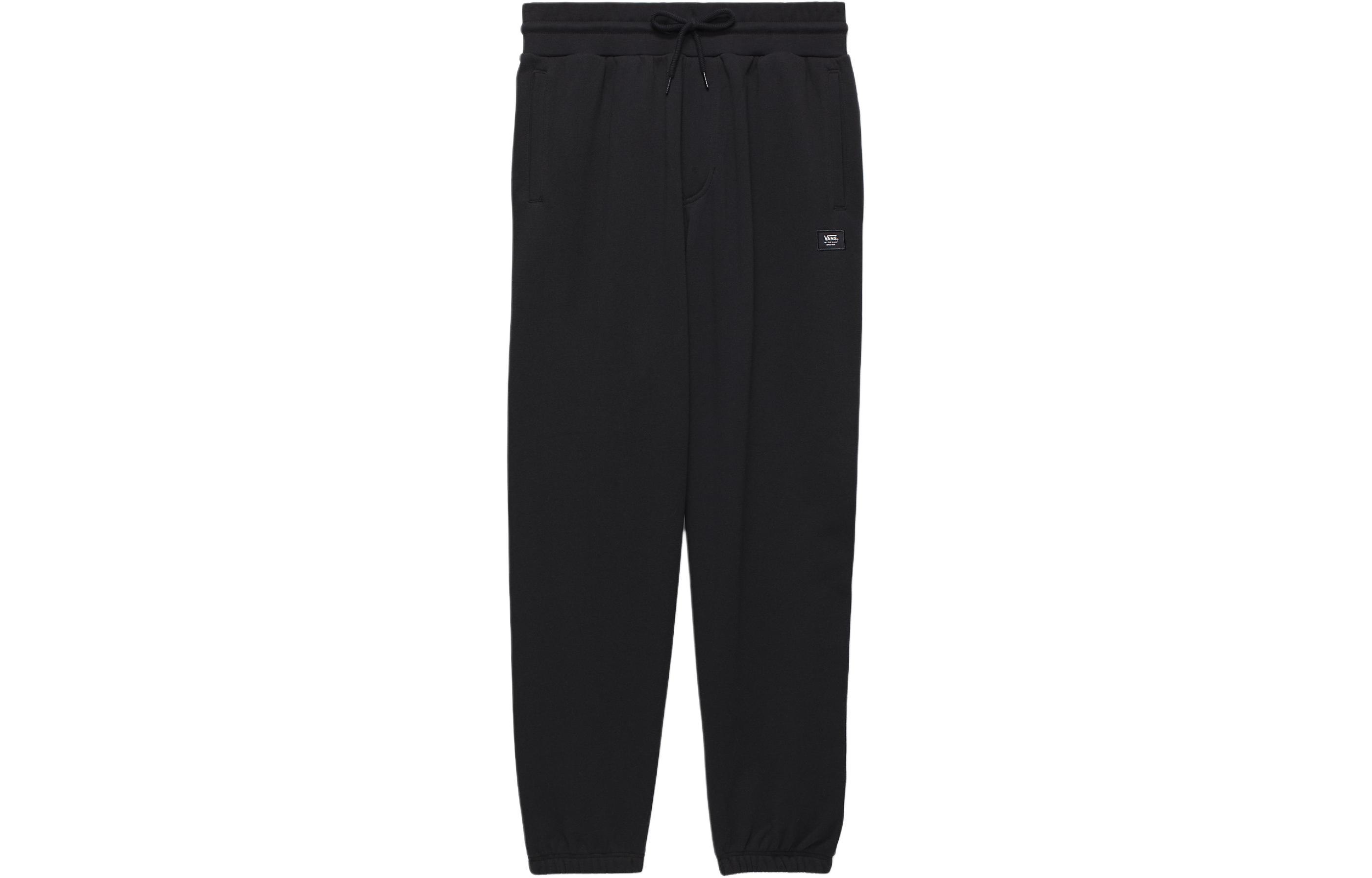 Vans Original Standards  Black Jogger Pants - Solid Color Loose Fit. VN000G6HBLK