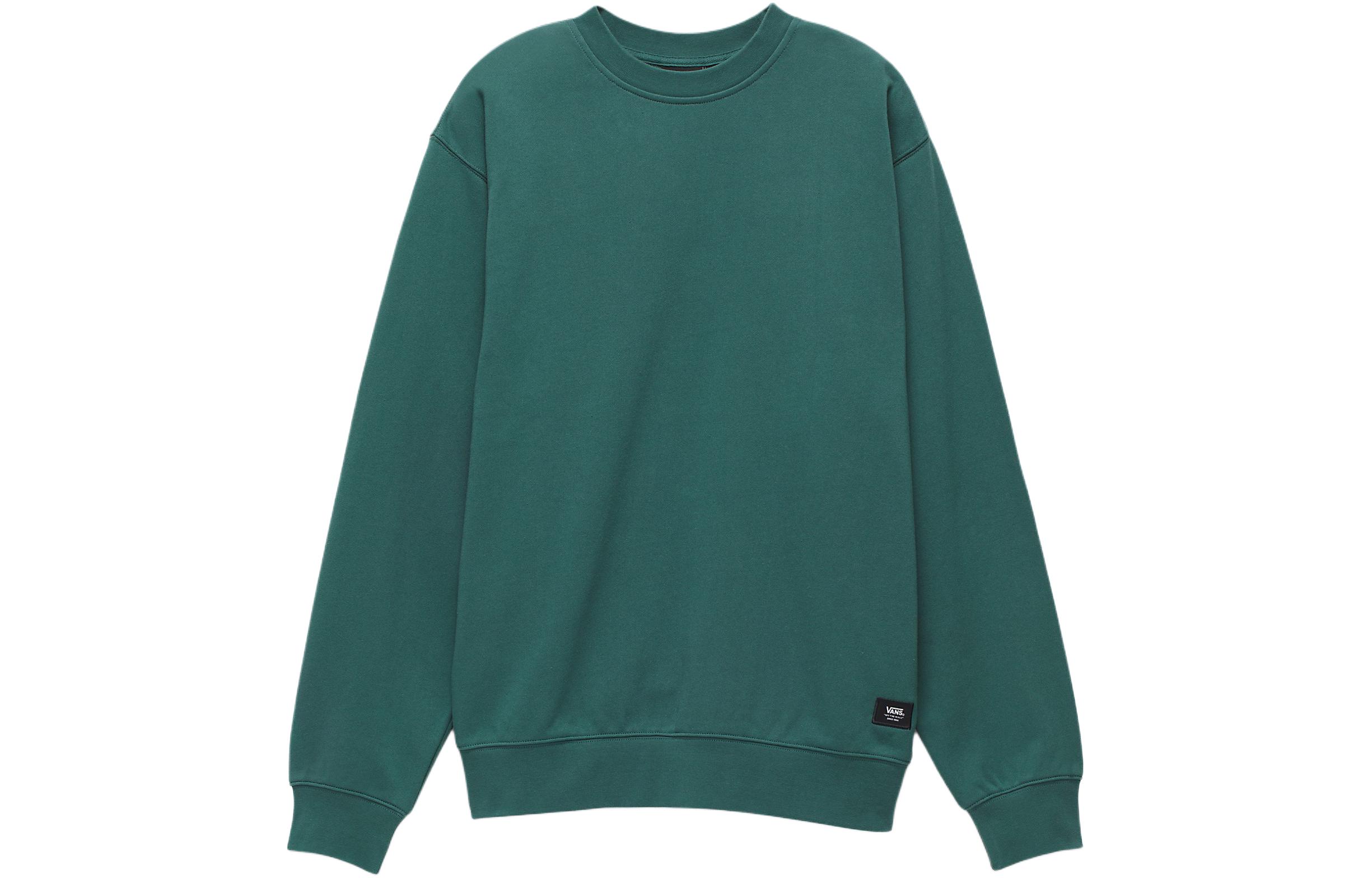 Vans Original Standards Fleece Loose Crew Sweatshirt Olive Green Mens Pullover VN000GE9BDX