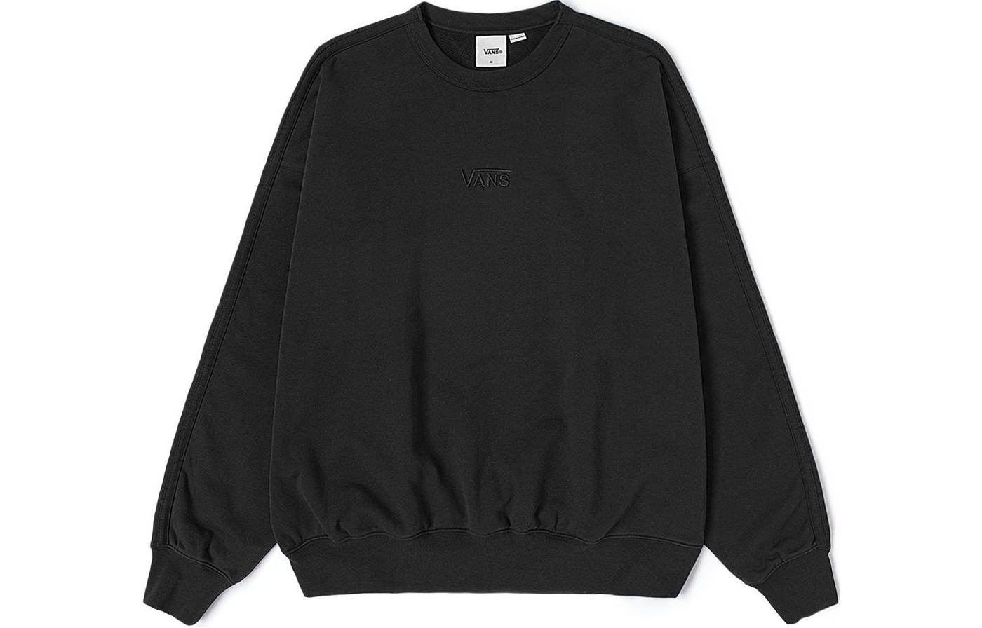Vans OTW SS24 Black Unisex Pullover Crewneck Long-Sleeve Sweatshirt VN000GBWBLK