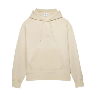 Vans OTW SS24 Embroidered Logo Unisex Beige Hoodie Long Sleeve Pullover VN000GVSCHW