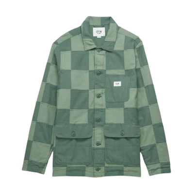 Vans OTW SS24 Multi-Pocket Two-Tone Workwear Jacket Unisex Green VN000GBSV1D