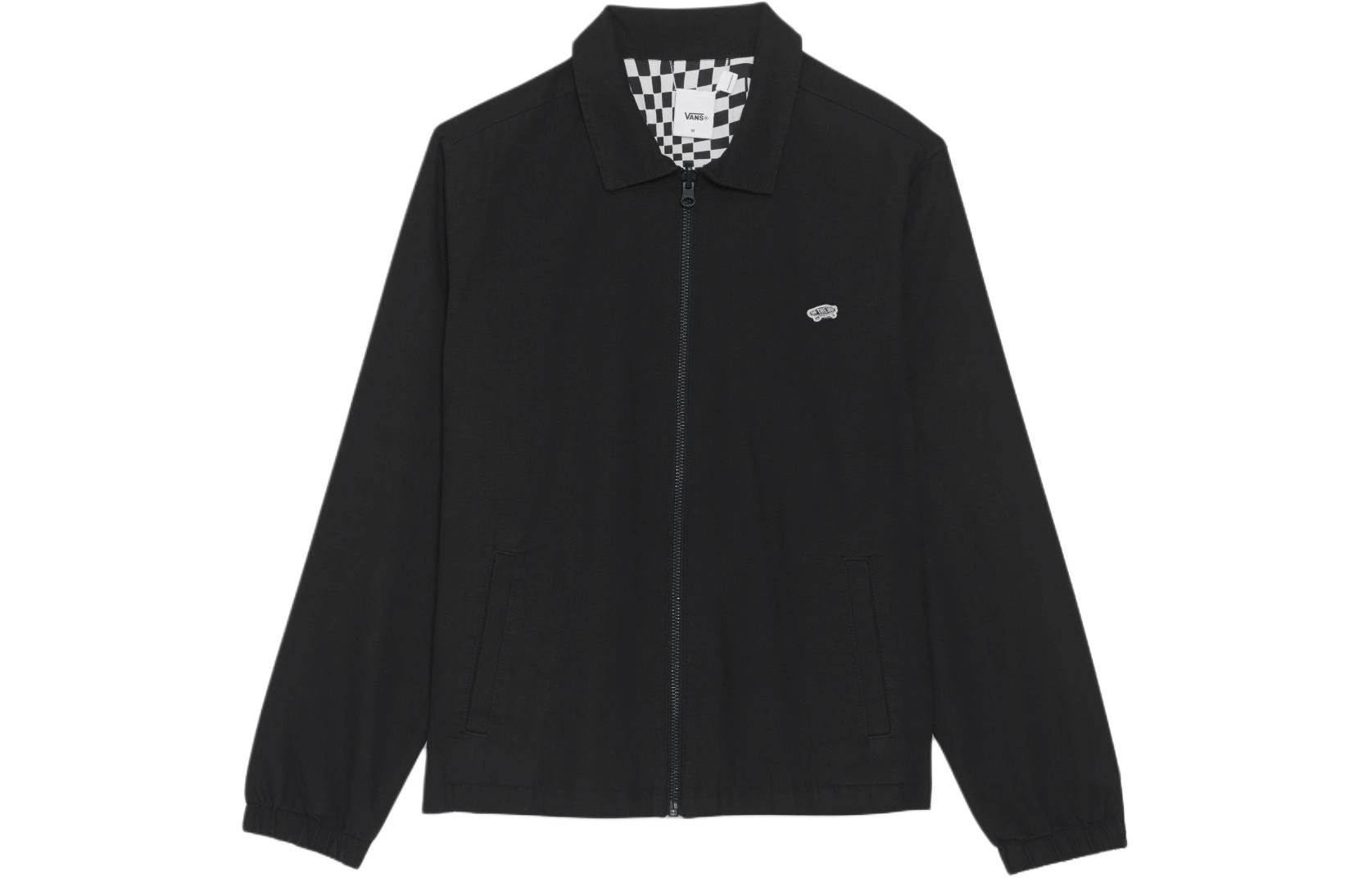 Vans OTW SS24 Reversible Printed Long Sleeve Jacket Unisex - Black VN000GVZBLK