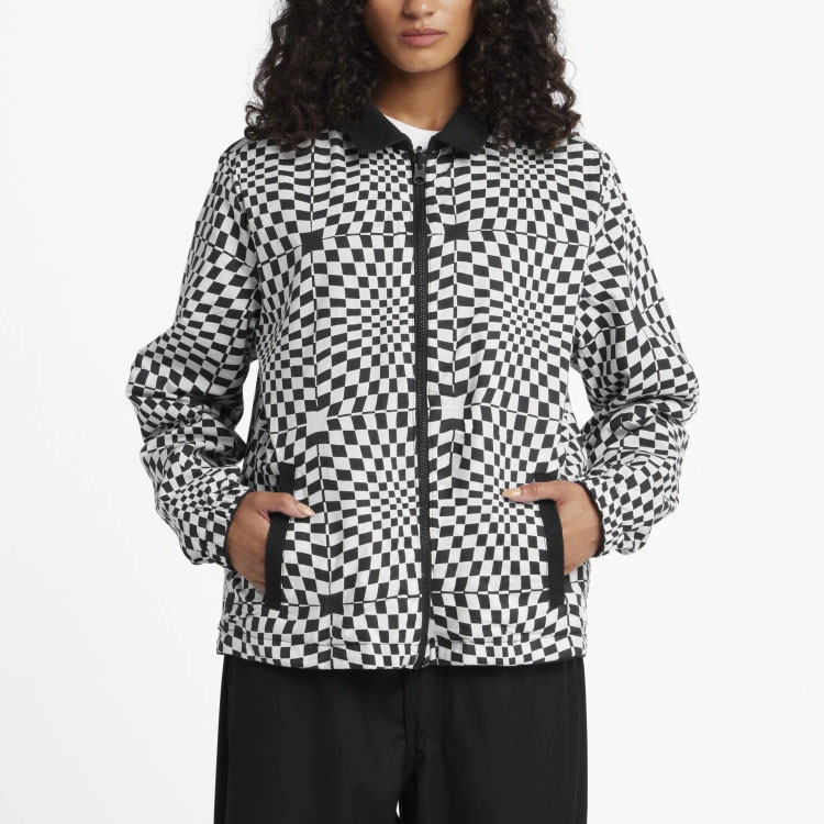 Details for Vans OTW SS24 黑色男女款雙面印花長袖外套 VN000GVZBLK