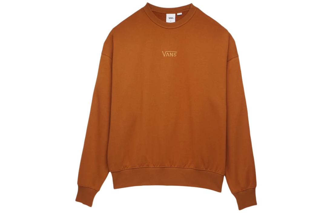 Vans OTW SS24 Unisex Crewneck Pullover Sweatshirt Orange VN000GBWCYS