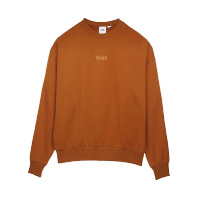 Vans OTW SS24 Unisex Crewneck Pullover Sweatshirt Orange VN000GBWCYS