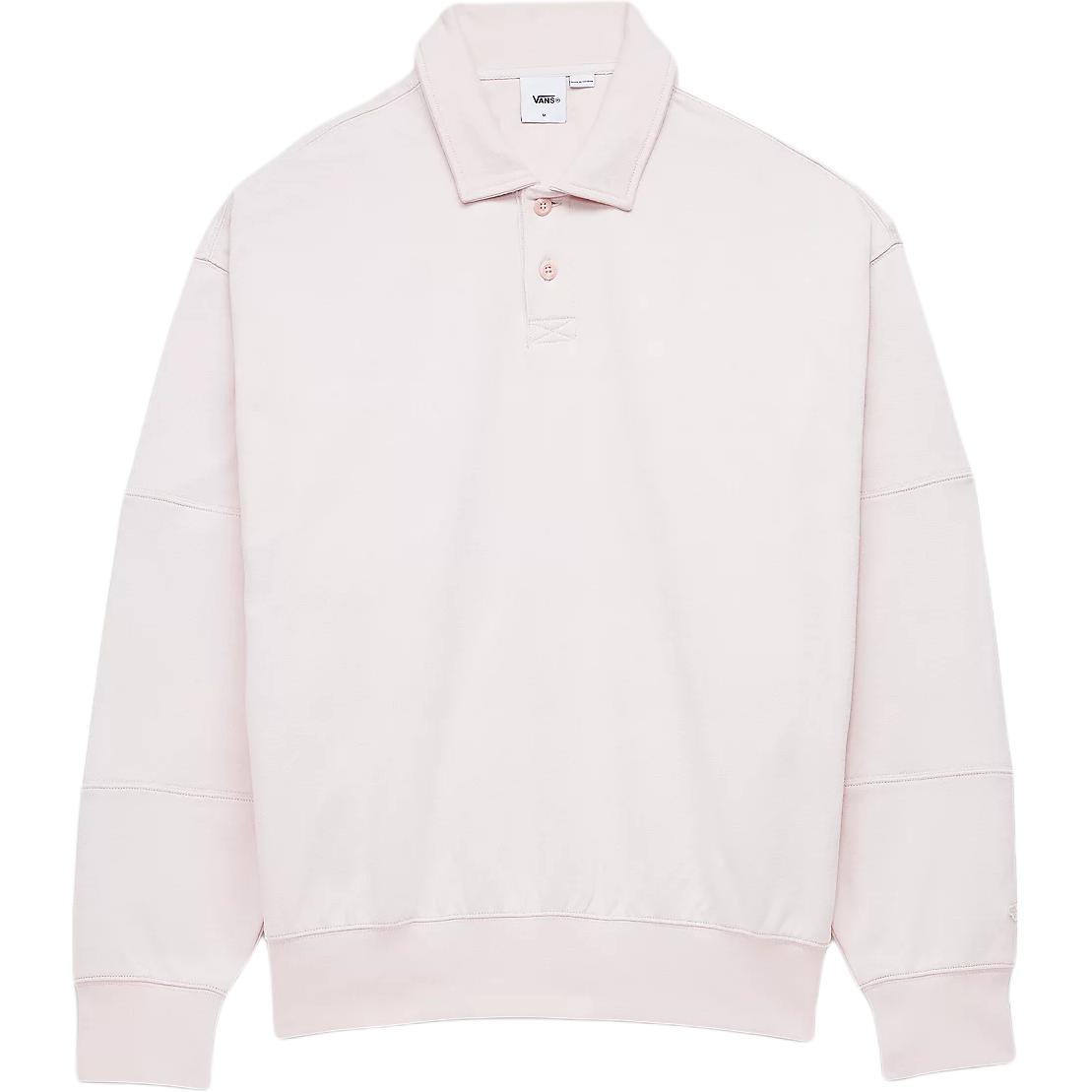 Vans OTW SS24 Washed Half-Zip Loose Sweatshirt Pink Unisex VN000GW2RF8