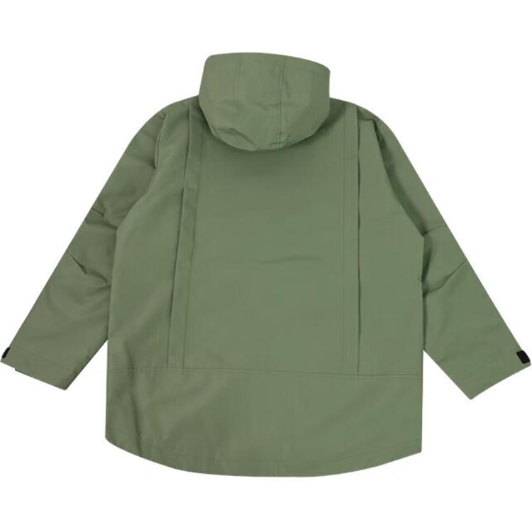 Lookbook Vans 戶外休閒系列多口袋軍綠色連帽外套 男款 VN000GQEAMB