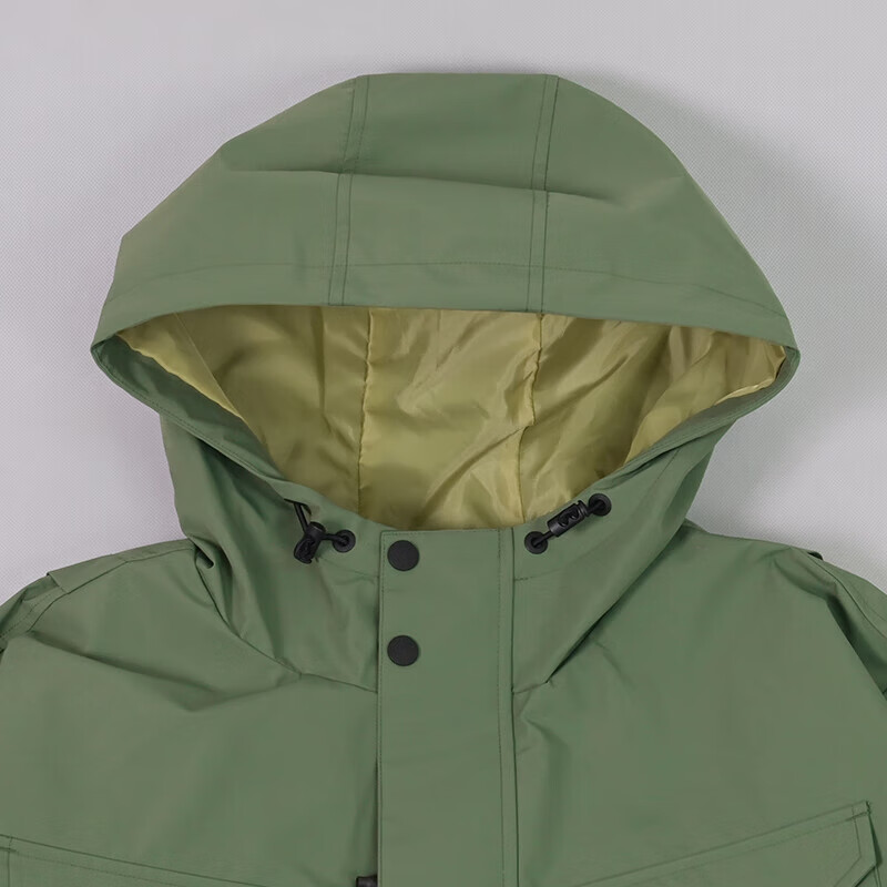 Details for Vans 戶外休閒系列多口袋軍綠色連帽外套 男款 VN000GQEAMB
