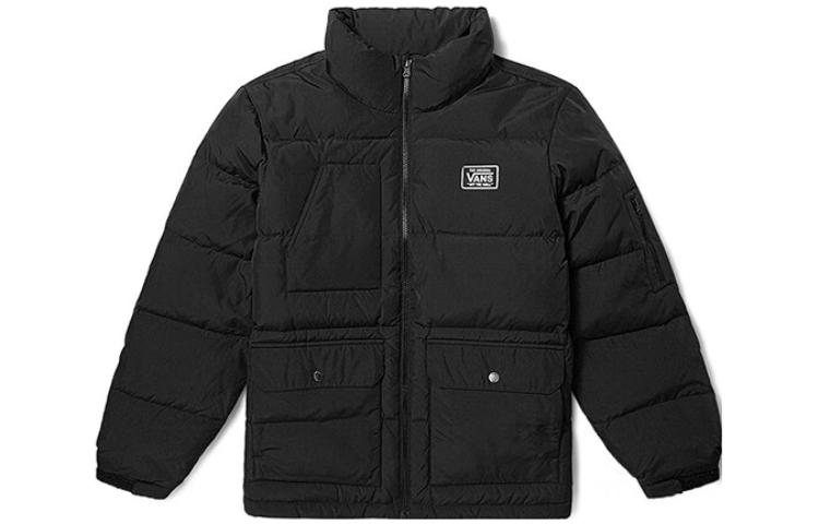 Vans Outdoor Casual Solid Color Utility Jacket Unisex Black VN000H22BLK