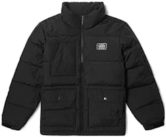 Vans Outdoor Casual Solid Color Utility Jacket Unisex Black VN000H22BLK Vans Outdoor Casual Solid Color Utility Jacket Unisex Black VN000H22BLK