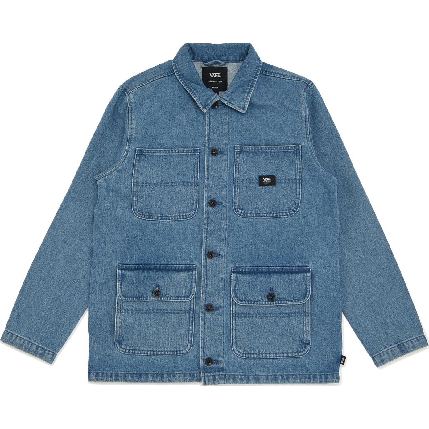 Vans Outdoor Pocket Workwear Jacket Long Sleeve - Blue VN0008FXCDX