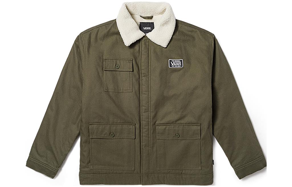 Vans Outdoor Sherpa Fleece Jacket Army Green VN000H0PKCZ