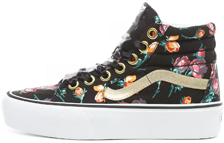 Vans Oversized Lace Sk8-hi Platform 2.0 Multi-Color 'Black White'