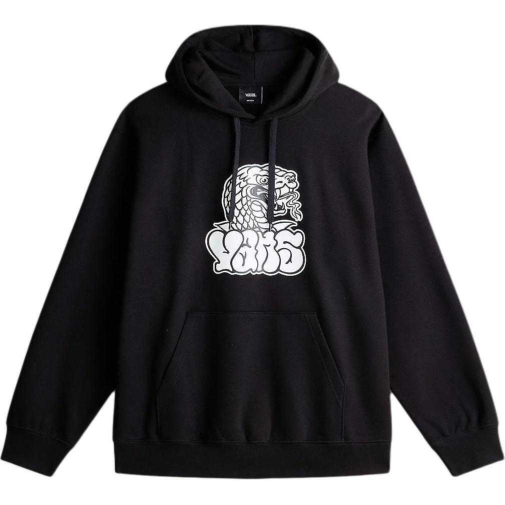 Vans Oversized Letter Hoodie Black VN000HP5BLK