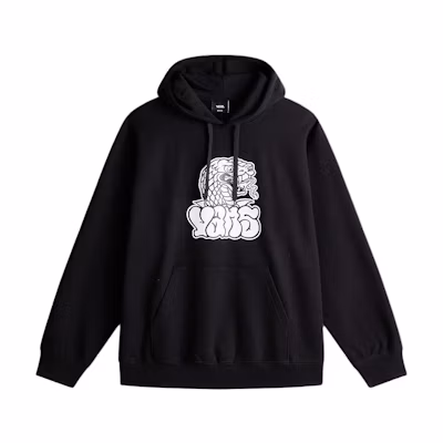 Vans Oversized Letter Hoodie Black VN000HP5BLK