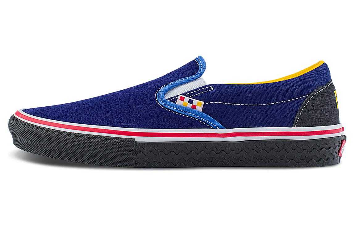 Vans Pa'din Musa x Skate Slip-On 'Blue Padin Musa Blue' VN0A5FCABLU