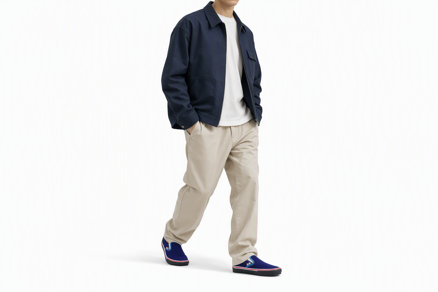 Order Vans Pa''din Musa x Skate Slip-On ''Bleu'' ''Padin Musa Bleu'' VN0A5FCABLU
