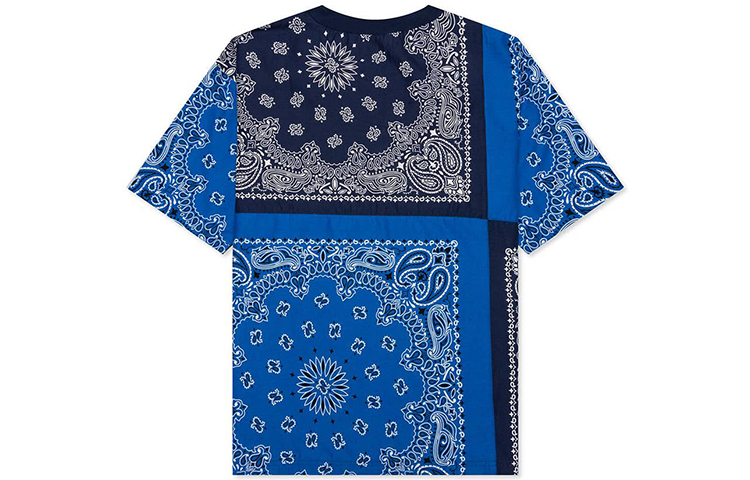 Lookbook Vans Camiseta Náutica Paisley Patchwork Dopamine de Manga Corta. VN0A4VLNZE5