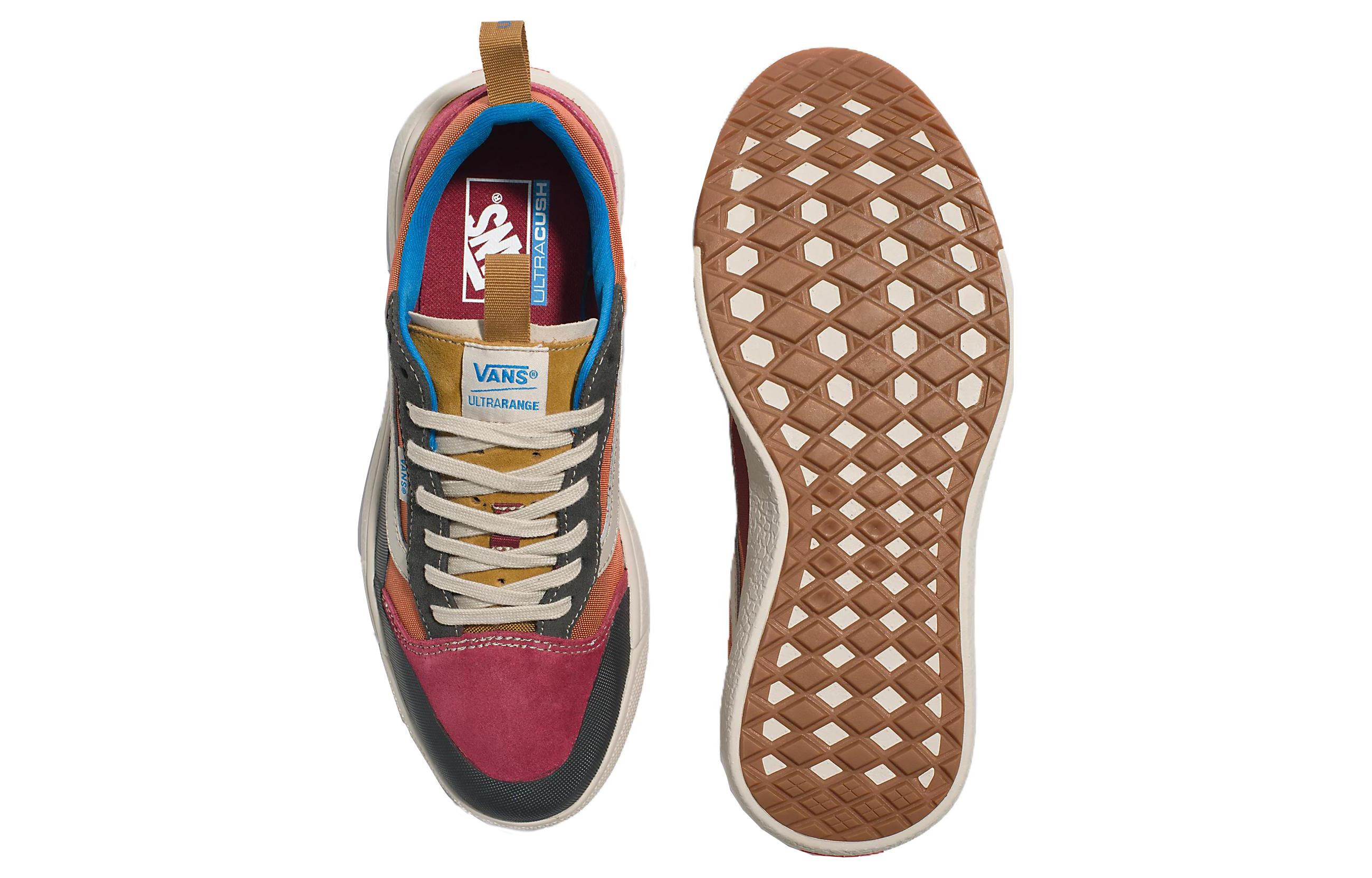 Purchase Vans UltraRange Exo Se 舒適百搭 潮流 防滑耐磨 低筒 滑板鞋 男女同款 橙紅色