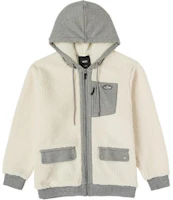 Vans Patchwork Vintage Zipper Hooded Multi-Pocket Jacket Men’s Off-White VN000FBX3KS Vans Patchwork Vintage Zipper Hooded Multi-Pocket Jacket Men’s Off-White VN000FBX3KS