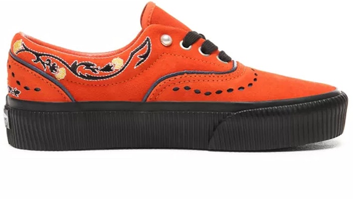 Vans Pearly Punk Era Platform 'Hitam Oranye' VN0A3WLUVPW Order Vans Pearly Punk Era Platform 'Hitam Oranye' VN0A3WLUVPW