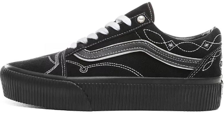 Vans Pearly Punk Old Skool Platform Black/White 's Pearly Punk Old Skool Platform Women' VN0A3B3UVS2 Buy Vans Pearly Punk Old Skool Platform Black/White 's Pearly Punk Old Skool Platform Women' VN0A3B3UVS2