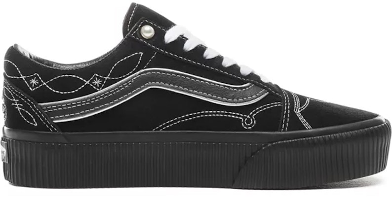 Vans Pearly Punk Old Skool Platform Black/White 's Pearly Punk Old Skool Platform Women' VN0A3B3UVS2 Order Vans Pearly Punk Old Skool Platform Black/White 's Pearly Punk Old Skool Platform Women' VN0A3B3UVS2