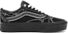 Vans Pearly Punk Old Skool Platform Hitam/Putih Wanita VN0A3B3UVS2