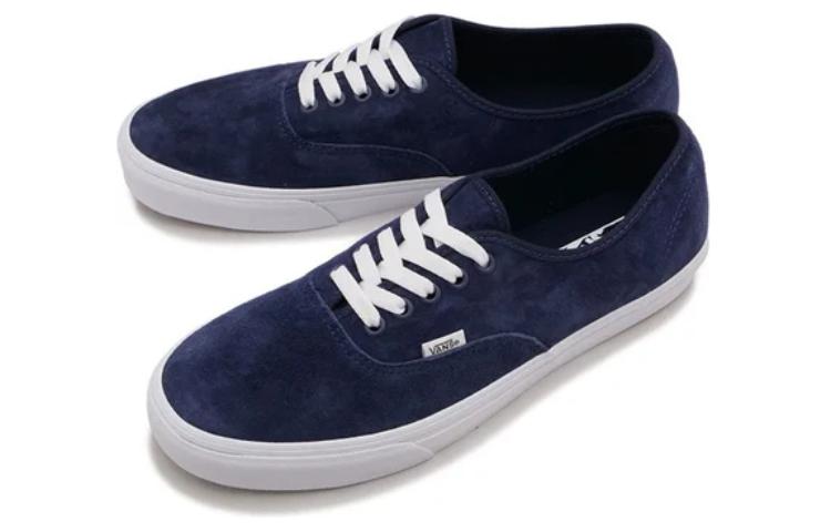 Order Vans Pig Suede Authentic 'Navy White' VN000BW5BX9