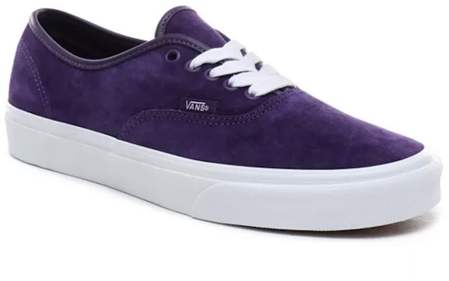 Vans Pig Suede Authentic 'White Purple' VN0A2Z5IT75 Lookbook Vans Pig Suede Authentic 'White Purple' VN0A2Z5IT75