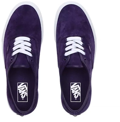 Vans Pig Suede Authentic 'White Purple' VN0A2Z5IT75 Shop Vans Pig Suede Authentic 'White Purple' VN0A2Z5IT75