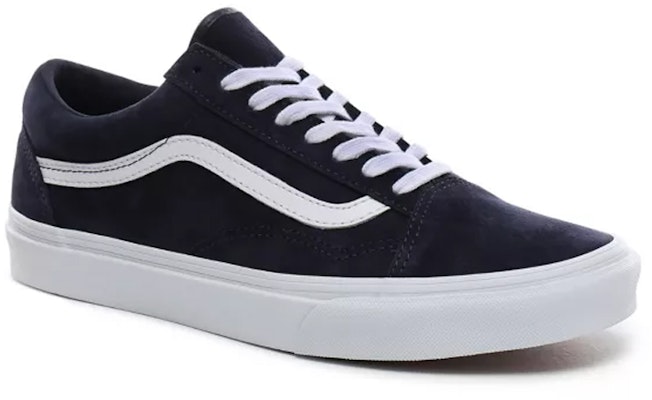 Vans Pig Suede Old Skool 'Dark Blue White' VN0A4BV5TPS Order Vans Pig Suede Old Skool 'Dark Blue White' VN0A4BV5TPS