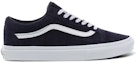 Lookbook Vans Pig Suede Old Skool 'Dark Blue White' VN0A4BV5TPS