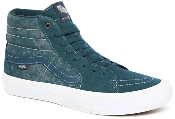 Vans Platoon SK8-Hi Pro 'Hijau Gelap Putih' VN0A45JD11L Lookbook Vans Platoon SK8-Hi Pro 'Hijau Gelap Putih' VN0A45JD11L