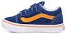 Vans Pop Comfycush Old Skool V 'Biru Kuning' VN0A4TZIWI5