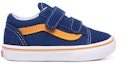 Order Vans Pop Comfycush Old Skool V 'Biru Kuning' VN0A4TZIWI5