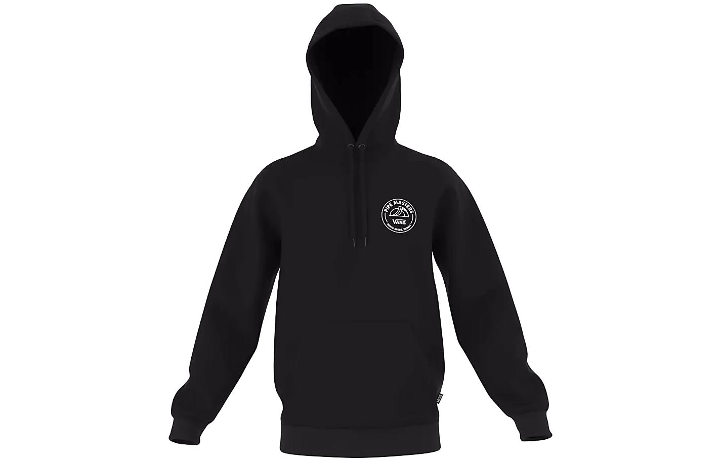 Vans Poster Graphic Print Pullover Hoodie Black VN000G2HBLK