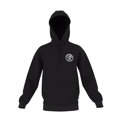 Vans Poster Graphic Print Pullover Hoodie Black VN000G2HBLK