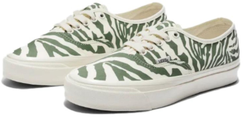 Vans 高級款 Authentic 44「橄欖綠斑馬」VN000CQAZBR Order Vans 高級款 Authentic 44「橄欖綠斑馬」VN000CQAZBR