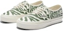 Order Vans Premium Authentic 44 'Zebra Olivine' VN000CQAZBR