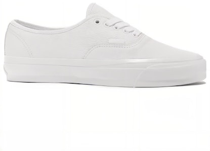 Vans高端Authentic 44 '白色皮革' VN000CQAWWW Order Vans高端Authentic 44 '白色皮革' VN000CQAWWW