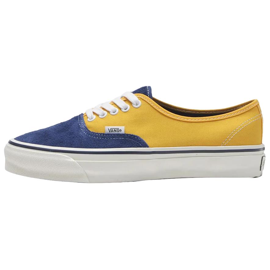 Vans Premium Authentic 44 Classic Comfort Sneakers Yellow Blue . VN000EBNICN